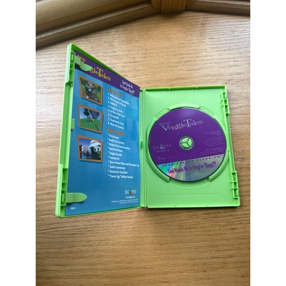 Big Idea DVD Veggie Tales God Wants Me to Forgive Them A Lesson in Forgiveness - Picture 4 of 5